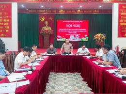 UBND xã Thượng Phúc tổ chức hội nghị thành viên mở rộng triển khai nhiệm vụ trọng tâm tháng 6/2026