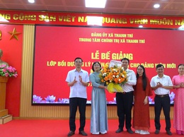 Quần chúng ưu tú hoàn thành lớp bồi dưỡng nhận thức về Đảng khóa II năm 2026