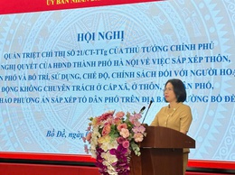 PHƯỜNG BỒ ĐỀ TỔ CHỨC HỘI NGHỊ QUÁN TRIỆT CHỈ THỊ SỐ 21/CT-TTG CỦA THỦ TƯỚNG CHÍNH PHỦ VÀ TRIỂN KHAI PHƯƠNG ÁN SẮP XẾP TỔ DÂN PHỐ TRÊN ĐỊA BÀN