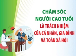 Nâng cao sức khỏe Người cao tuổi - trách nhiệm và tình yêu thương