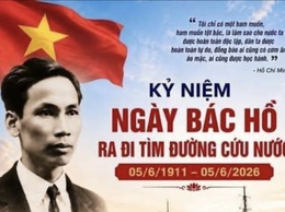 KỶ NIỆM 115 NĂM NGÀY BÁC HỒ RA ĐI TÌM ĐƯỜNG CỨU NƯỚC (05/6/1911 - 05/6/2026)