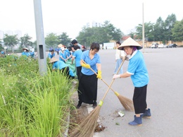 Phường Thanh Liệt ra quân hưởng ứng phong trào “Toàn dân chung tay bảo vệ môi trường, vì Thủ đô xanh - sạch - đẹp”