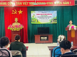 Phường Tây Tựu ra quân hưởng ứng phong trào thi đua “Toàn dân chung tay bảo vệ môi trường, vì Thủ đô xanh, sạch, đẹp”
