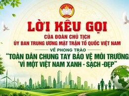 Lời kêu gọi của Đoàn Chủ tịch Trung ương Mặt trận tổ quốc Việt Nam về phong trào 