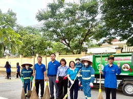 Phường Yên Sở: Chung tay vì môi trường sống xanh, bền vững