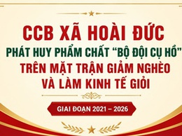 CCB xã Hoài Đức phát huy phẩm chất 