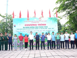 Lễ ra quân hưởng ứng phong trào thi đua “Toàn dân chung tay bảo vệ môi trường, vì Thủ đô xanh - sạch - đẹp” năm 2026