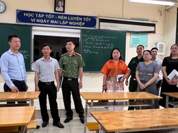 Kiểm tra cơ sở vật chất phục vụ kỳ thi tốt nghiệp Trung học phổ thông năm 2026