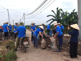 Hội Nông dân xã Bát Tràng tích cực hưởng ứng phong trào 