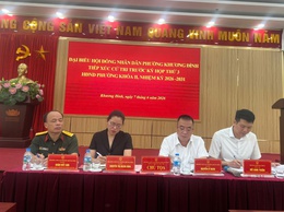 Phường Khương Đình tổ chức Hội nghị tiếp xúc cử tri trước kỳ họp thứ 3 giữa đại biểu HĐND phường khóa II với cử tri đơn vị bầu cử số 5