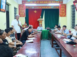 58 hộ dân tham dự hội nghị tuyên truyền công tác bồi thường, hỗ trợ thực hiện Dự án Quốc lộ 21B