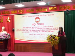  Phường Phú Diễn gặp mặt, tri ân những người làm công tác đoàn thể ở cơ sở