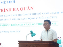 XÃ MÊ LINH TỔ CHỨC CHƯƠNG TRÌNH RA QUÂN HƯỞNG ỨNG PHONG TRÀO 