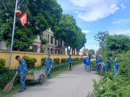 THANH NIÊN TIỂU ĐOÀN 64 PHỐI HỢP THỰC HIỆN CHƯƠNG TRÌNH THANH NIÊN TÌNH NGUYỆN HÈ NĂM 2026