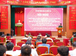 XÃ QUỐC OAI TỔ CHỨC HỘI NGHỊ SƠ KẾT CÔNG TÁC QUÂN SỰ, QUỐC PHÒNG 6 THÁNG ĐẦU NĂM 2026
