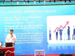 XÃ CỔ ĐÔ TỔ CHỨC PHIÊN ĐẤU GIÁ QUYỀN SỬ DỤNG ĐẤT Ở TẠI THÔN LA THIỆN