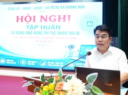 Dương Hòa tăng tốc chuyển đổi số, nâng cao hiệu suất công việc nhờ ứng dụng công nghệ AI