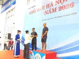 Phường Xuân Phương giành 2 Huy chương Bạc tại Giải Bơi Hà Nội mở rộng năm 2026
