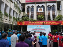 PHƯỜNG VĂN MIẾU - QUỐC TỬ GIÁM: ĐỒNG LOẠT RA QUÂN XÂY DỰNG MÔI TRƯỜNG XANH - SẠCH - ĐẸP