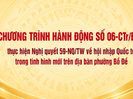 ĐẢNG ỦY PHƯỜNG BỒ ĐỀ TRIỂN KHAI CHƯƠNG TRÌNH HÀNH ĐỘNG SỐ 06-CTr/ĐU VỀ HỘI NHẬP QUỐC TẾ TRONG TÌNH HÌNH MỚI TRÊN ĐỊA BÀN PHƯỜNG