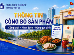 Thông tin công bố sản phẩm