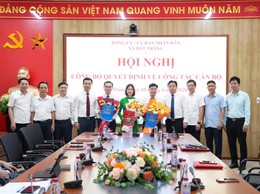 Đảng uỷ- UBND xã Bát Tràng công bố các quyết định về công tác cán bộ