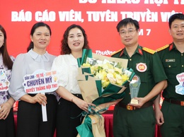 Thí sinh xã Chuyên Mỹ xuất sắc giành giải ba vòng sơ khảo Hội thi Báo cáo viên, Tuyên truyền viên giỏi cấp Thành phố năm 2026.