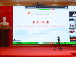 Hội nghị trực tuyến hướng dẫn công tác coi thi Kỳ thi tốt nghiệp THPT năm 2026