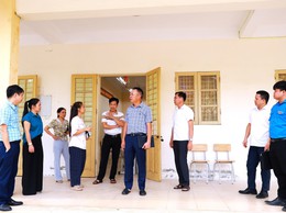 Xã Yên Xuân kiểm tra công tác chuẩn bị các điều kiện phục vụ Kỳ thi tốt nghiệp THPT năm 2026