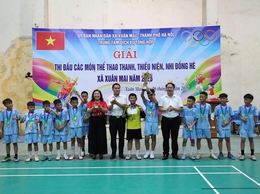 Bế mạc giải bóng đá thiếu niên, nhi đồng hè năm 2026