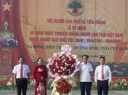 Xã Tiến Thắng: Trọng thể tổ chức Lễ kỷ niệm 85 năm Ngày truyền thống Người cao tuổi Việt Nam và Sơ kết công tác Hội 6 tháng đầu năm 2026