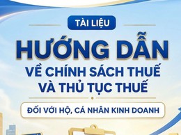 BỘ TÀI LIỆU DÀNH RIÊNG CHO HỘ, CÁ NHÂN KINH DOANH