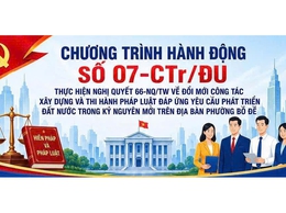 ĐẢNG ỦY PHƯỜNG BỒ ĐỀ TRIỂN KHAI CHƯƠNG TRÌNH HÀNH ĐỘNG SỐ 07-CTr/ĐU VỀ ĐỔI MỚI CÔNG TÁC XÂY DỰNG VÀ THI HÀNH PHÁP LUẬT