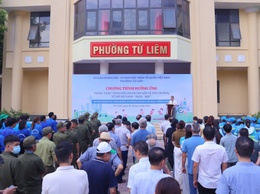 Phường Từ Liêm phát động phong trào “Toàn dân chung tay bảo vệ môi trường, vì Thủ đô xanh - sạch - đẹp”