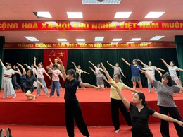 Tập huấn múa hát tập thể thiếu nhi Thủ đô năm 2026