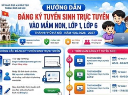 Thông tin về tuyển sinh dành cho bố mẹ có con đầu mầm non, cấp 1, cấp 2 / Năm học 2026-2027