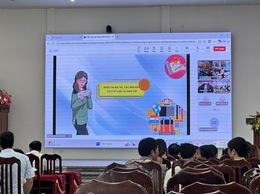 UBND XÃ HỒNG SƠN DỰ HỘI NGHỊ TRỰC TUYẾN HƯỚNG DẪN CÔNG TÁC COI THI KỲ THI TỐT NGHIỆP THPT NĂM 2026