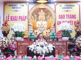 Chùa Trăm Gian khai pháp khóa An cư kết hạ Phật lịch 2570 và kỷ niệm 10 năm thành lập Hạ trường Trăm Gian