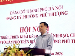 Phường Phú Thượng quán triệt, triển khai kế hoạch sắp xếp tổ dân phố trên địa bàn