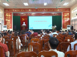 XÃ DÂN HÒA THAM GIA LỚP BỒI DƯỠNG NGHIỆP VỤ CÔNG TÁC KIỂM TRA, GIÁM SÁT VÀ THI HÀNH KỶ LUẬT TRONG ĐẢNG