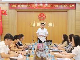HỘI ĐỒNG THI ĐUA - KHEN THƯỞNG XÃ QUỐC OAI HỌP XÉT THI ĐUA, KHEN THƯỞNG TỔNG KẾT NĂM HỌC 2025-2026