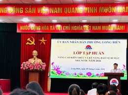 Nâng cao kiến thức và kỹ năng bảo vệ bí mật Nhà nước năm 2026: Không lơ là, chủ quan trên không gian mạng