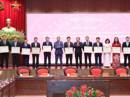  Đảng bộ, chính quyền và nhân dân xã Vân Đình vinh dự được nhận Bằng khen của Ban thường vụ Thành ủy Hà Nội 