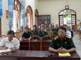 Tuyên truyền công tác GPMB dự án Khu đô thị thể thao Quốc tế Hà Nội tại thôn Văn Quán