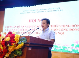 Ứng phó thiên tai: Sức mạnh từ sự chủ động của cộng đồng