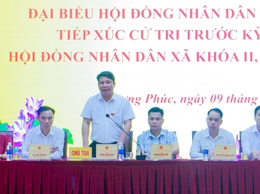Tổ đại biểu HĐND số 3 xã Thượng Phúc tiếp xúc cử tri trước kỳ họp thường lệ giữa năm 2026