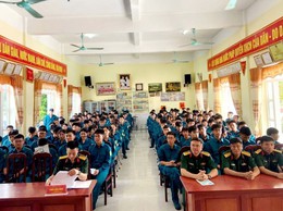KHAI MẠC HUẤN LUYỆN DÂN QUÂN NĂM THỨ NHẤT NĂM 2026 CHO CHIẾN SĨ DÂN QUÂN HAI XÃ ỨNG THIÊN VÀ DÂN HÒA