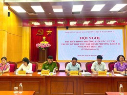 ĐẠI BIỂU HĐND PHƯỜNG BẠCH MAI TIẾP XÚC CỬ TRI TRƯỚC KỲ HỌP THỨ HAI, KHÓA II, NHIỆM KỲ 2026 – 2031