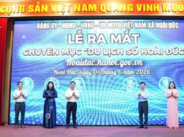 Hoài Đức tổ chức lễ ra mắt chuyên mục Du lịch số Hoài Đức và phát động cuộc thi 