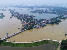 Hà Nội yêu cầu các xã, phường chủ động ứng phó lũ lên trên các sông